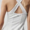 Abito da tennis a corsetto Airbrush Sparks Fly - Bianco