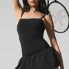 Abito da tennis Airbrush Love Match - Nero