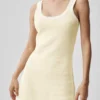 Abito in maglia stile maglione Tennis Club - Avena/Bianco