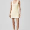 Abito in maglia stile maglione Tennis Club - Avena/Bianco