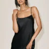 Abito Radiance in misto seta - Nero