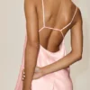 Abito Radiance in misto seta - Rosa sole