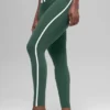 Airbrush High-Waist Race Pace 7/8 Leggings - Verde trifoglio/Bianco