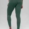 Airbrush High-Waist Race Pace 7/8 Leggings - Verde trifoglio/Bianco