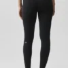 Airbrush Legging a vita bassa - Nero
