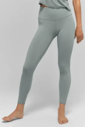 Airbrush Legging High-Waist 7/8 – Grigio lunare
