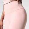 Airbrush Legging High-Waist 7/8 - Rosa quarzo
