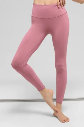 Airbrush Legging High-Waist 7/8 – Rosa selvatico