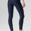 Airlift High-Waist 7/8 Line up Leggings - Blu navy