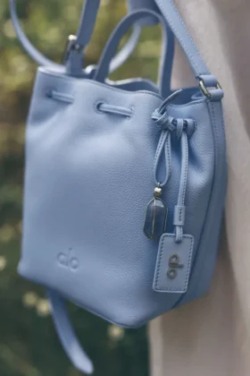 Alo Mini Balance - Pelle blu Provenza chiaro