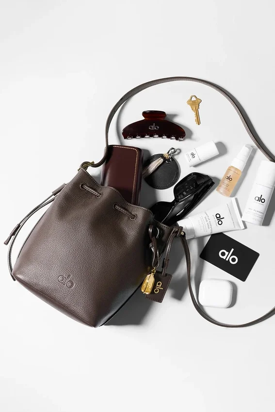 Alo Mini Balance - Pelle color espresso