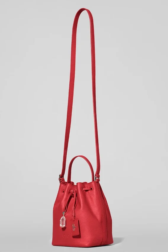 Alo Mini Balance - Pelle rosso brillante