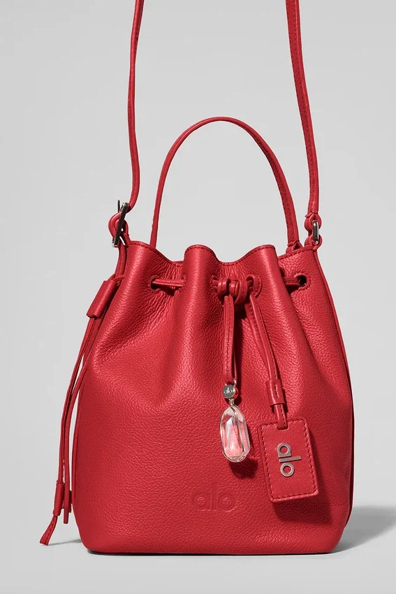 Alo Mini Balance - Pelle rosso brillante