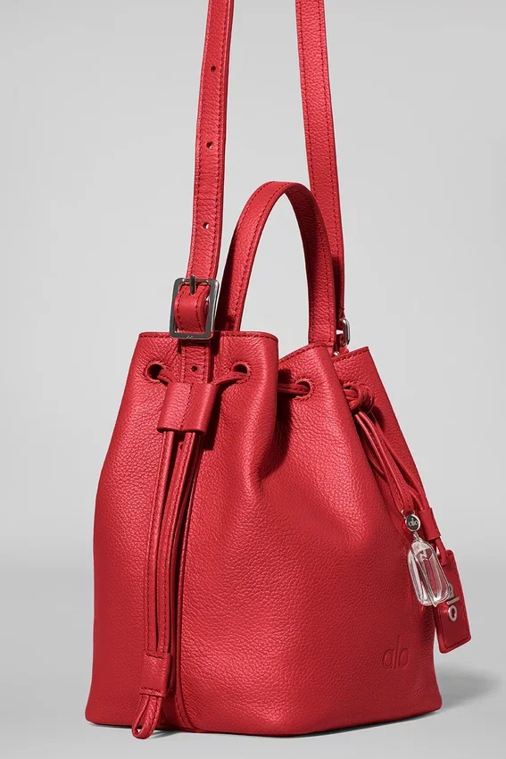 Alo Mini Balance - Pelle rosso brillante
