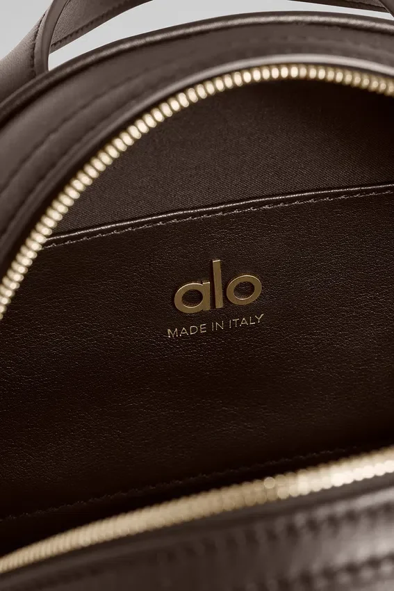 Alo Mini Odyssey - Pelle color espresso