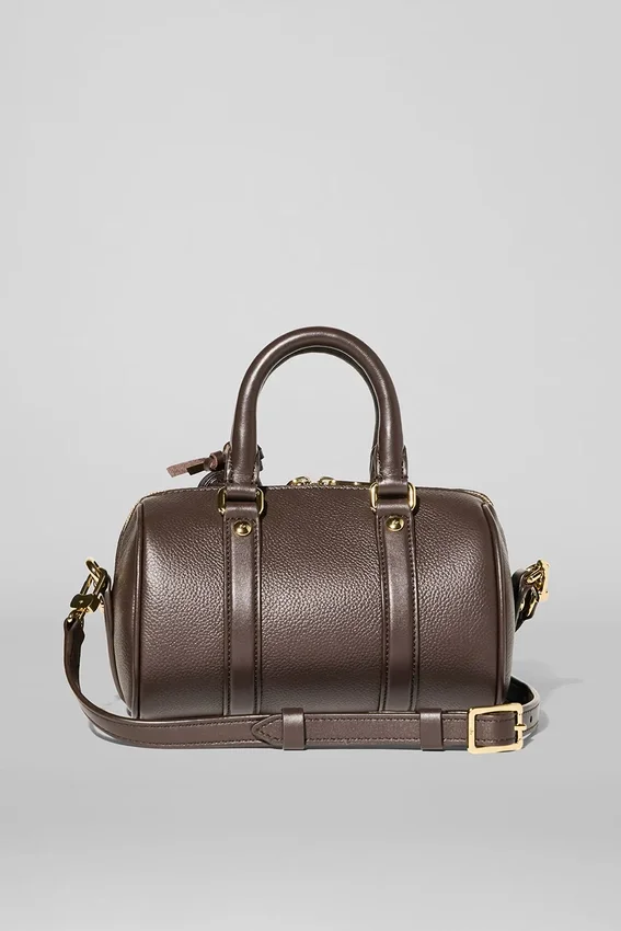 Alo Mini Voyage - Pelle color espresso