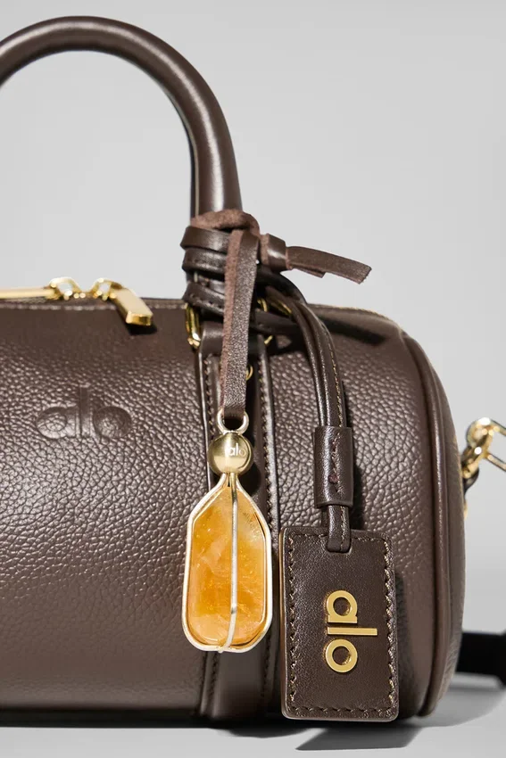 Alo Mini Voyage - Pelle color espresso