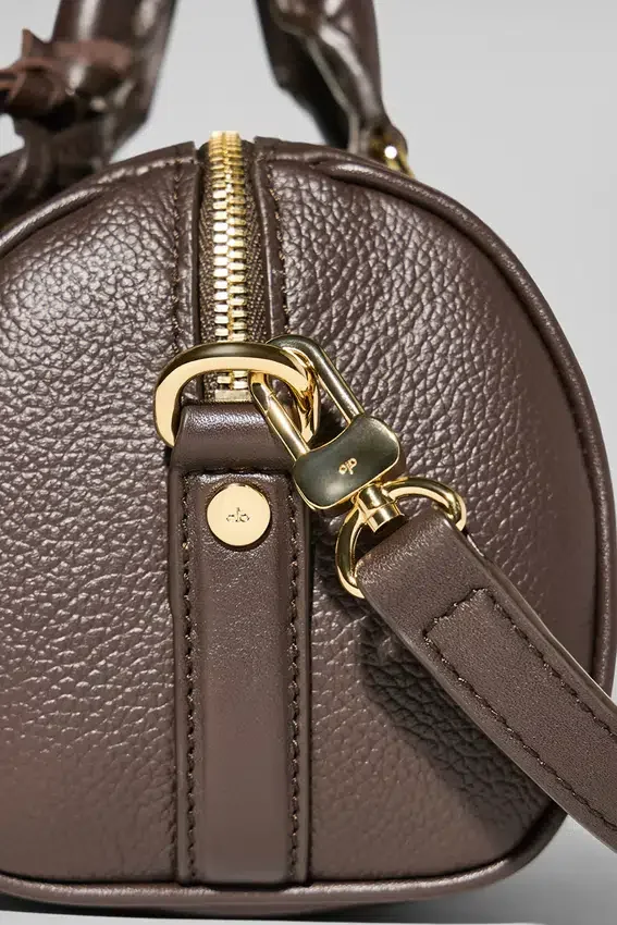 Alo Mini Voyage - Pelle color espresso