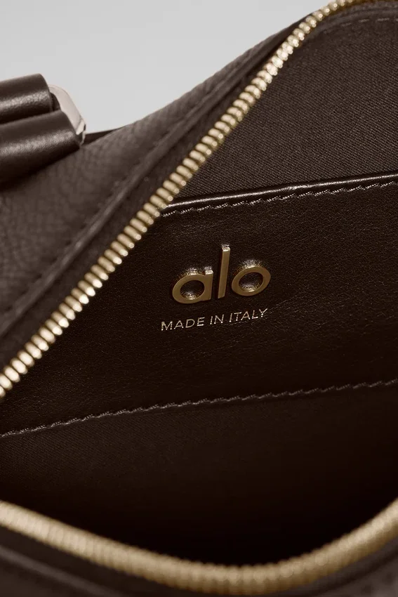 Alo Mini Voyage - Pelle color espresso