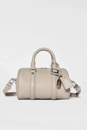 Alo Mini Voyage – Pelle color ghiaia