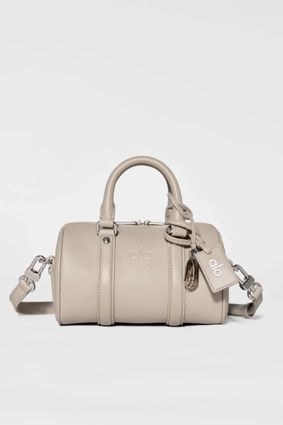 Alo Mini Voyage - Pelle color ghiaia