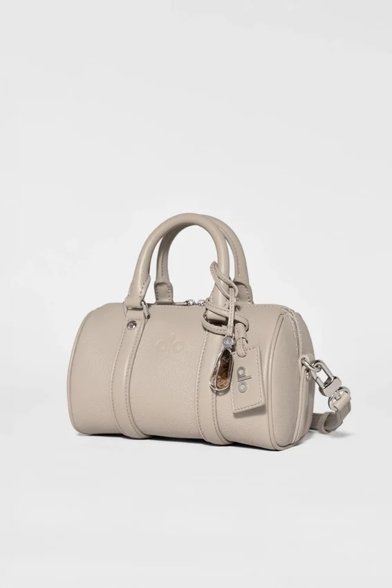 Alo Mini Voyage - Pelle color ghiaia