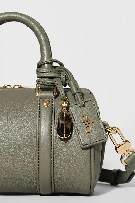 Alo Mini Voyage - Pelle color ulivo