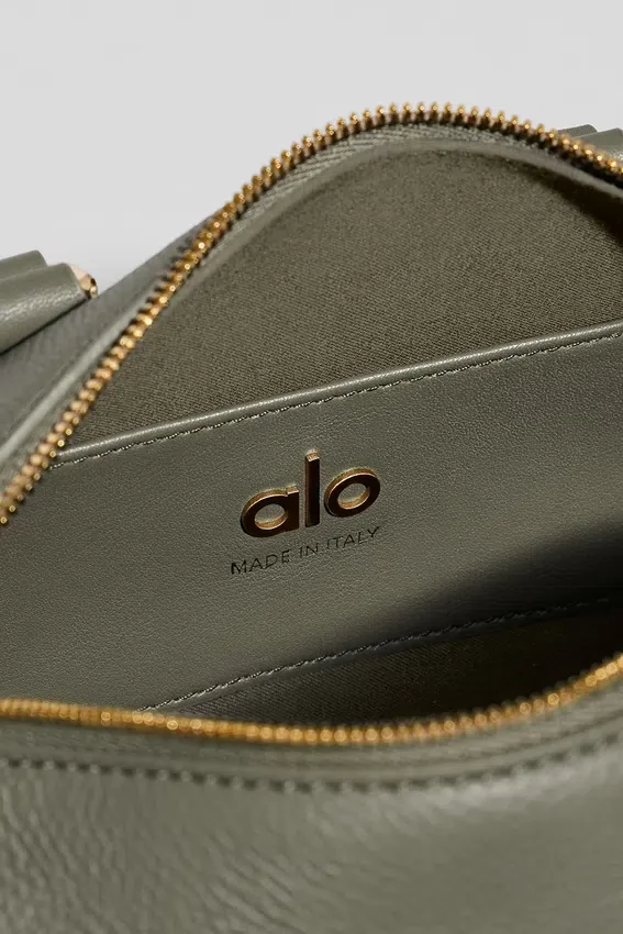 Alo Mini Voyage - Pelle color ulivo