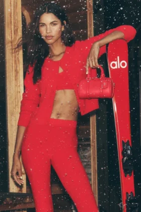Alo Mini Voyage - Pelle rosso brillante