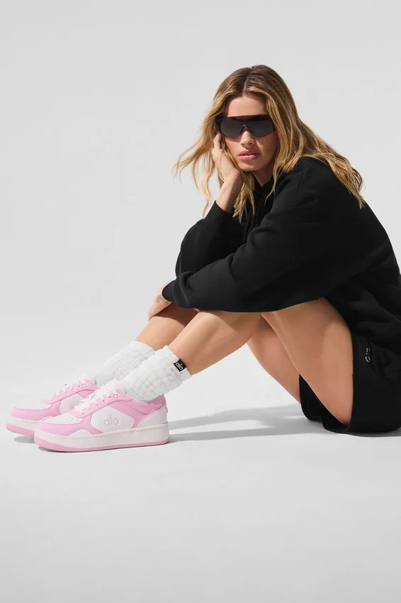Alo Recovery Mode Sneakers - Rosa/Bianco