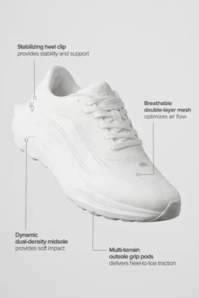 Alo Runner – Bianco/Bianco