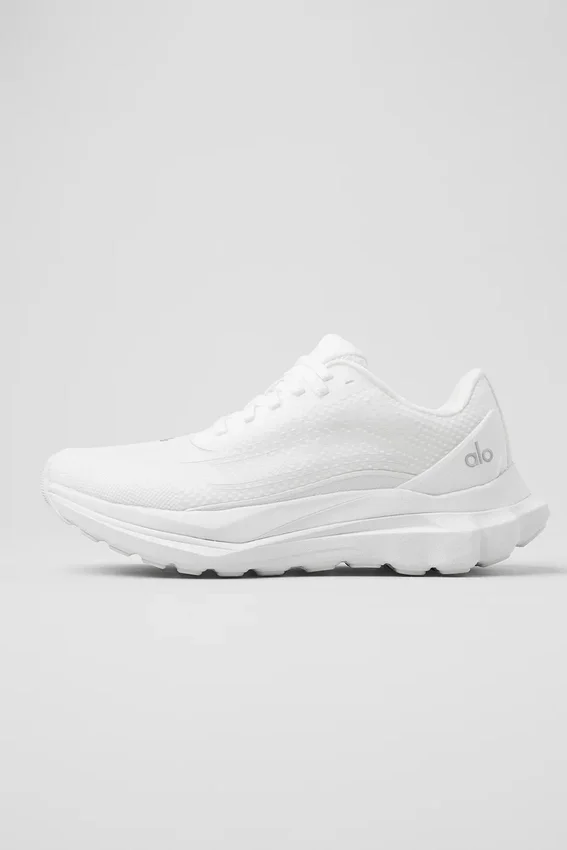 Alo Runner - Bianco/Bianco