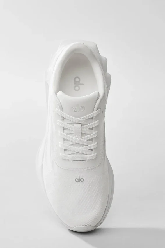 Alo Runner - Bianco/Bianco
