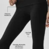 Alo Softsculpt Capri a vita bassa con risvolto - Nero
