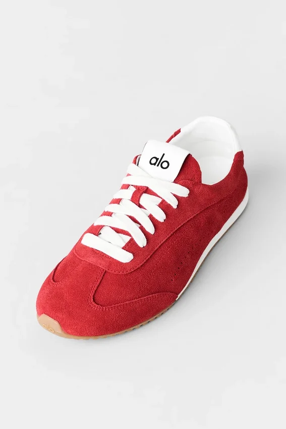 Alo Sunset Sneaker - Rosso Candy Heart