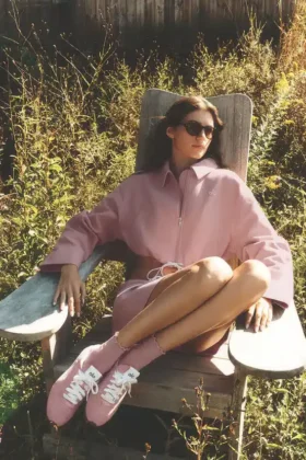 Alo Sunset Sneakers - Rosa vintage