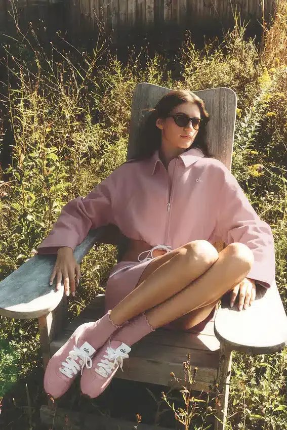 Alo Sunset Sneakers - Rosa vintage