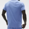 Alo Vapor Maglia a girocollo a maniche corte - Blu Provenza