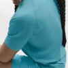 Alo Vapor Maglia a maniche corte con collo rotondo - Blue Breeze