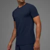 Alo Vapor Pantaloncini a girocollo a maniche corte - Blu navy