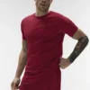 Alo Vapor pantaloncini a girocollo con maniche corte - Garnet