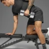 Alo Vapor pantaloncini con maniche corte e collo rotondo - Antracite