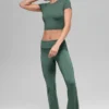 Alosoft Crop Finesse maniche corte - Verde trifoglio
