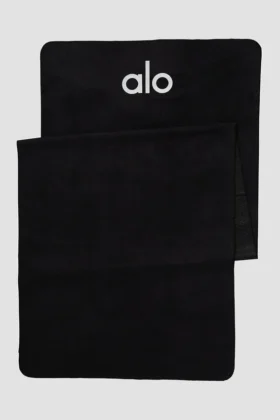 Asciugamano antiscivolo Grounded - Nero
