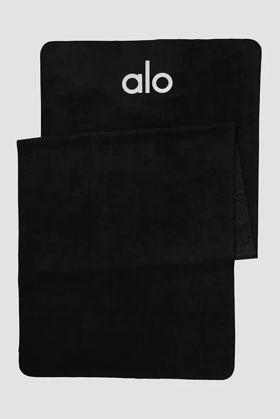 Asciugamano antiscivolo Grounded - Nero