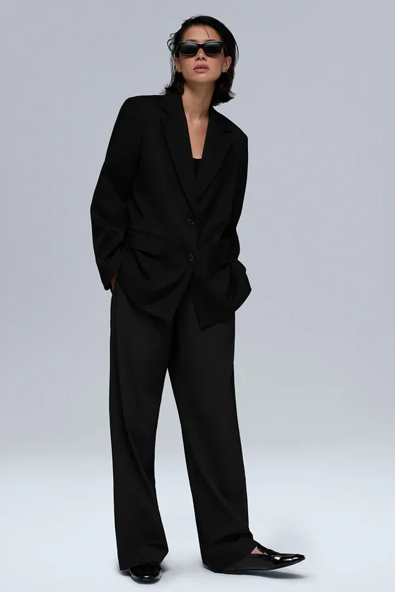 Blazer di prima classe - Nero