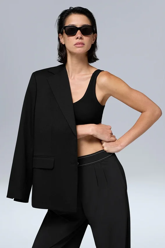 Blazer di prima classe - Nero