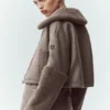 Bomber Nightfall in misto lana - Alpine Cocoa Heather