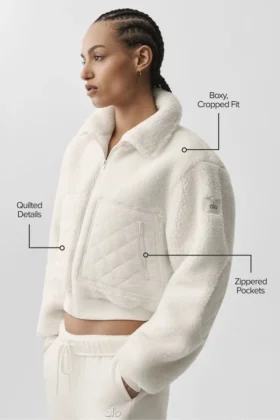 Bomber Sherpa Edge – Avorio