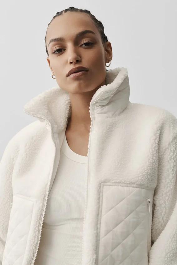 Bomber Sherpa Edge - Avorio